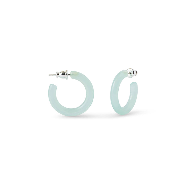 Small Acetate Hoops
